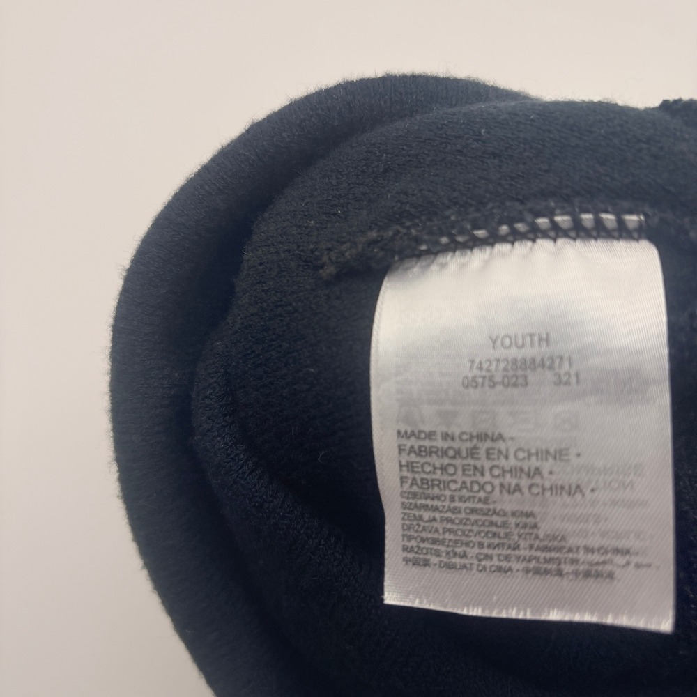 Nike Jumpman Black Yellow Youth Knit Beanie - Picture 4 of 4